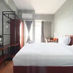Homey And Good Choice Studio At Amartha View Apartment By Travelio